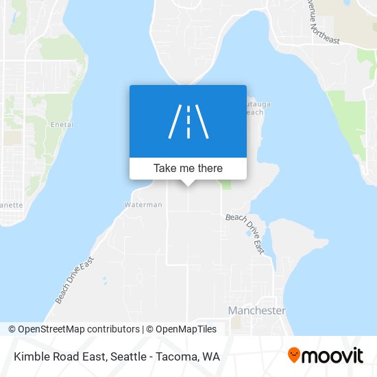 Mapa de Kimble Road East
