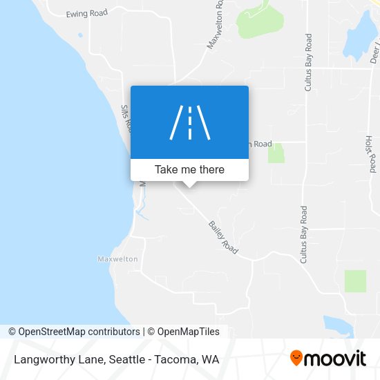 Mapa de Langworthy Lane