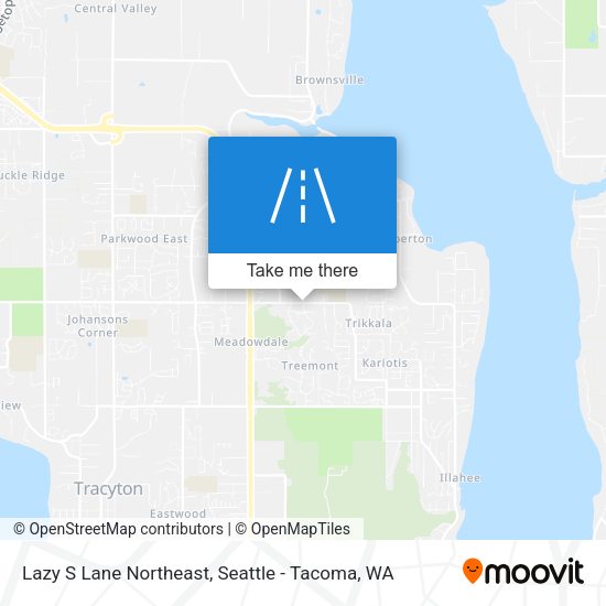 Lazy S Lane Northeast map