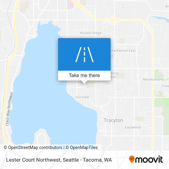 Mapa de Lester Court Northwest