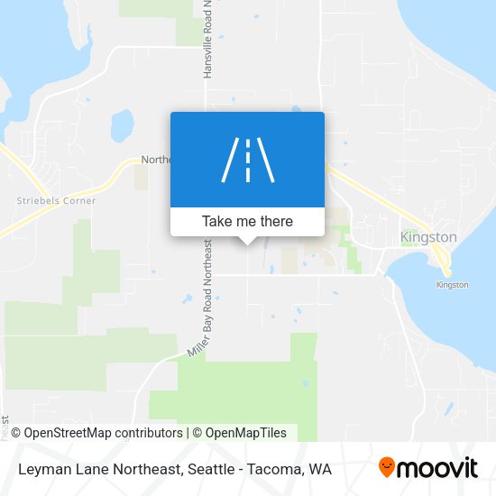 Mapa de Leyman Lane Northeast