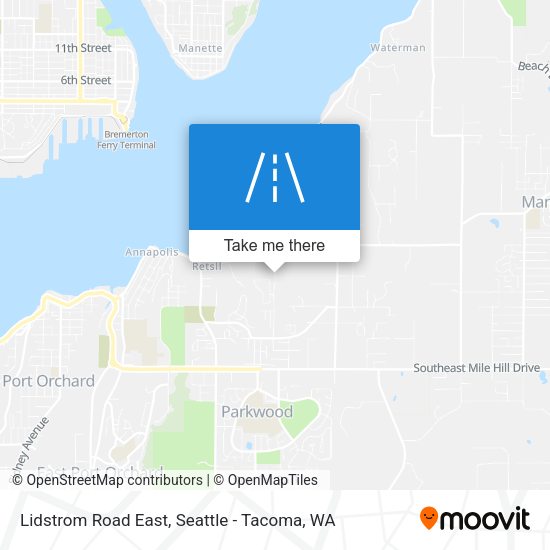 Mapa de Lidstrom Road East