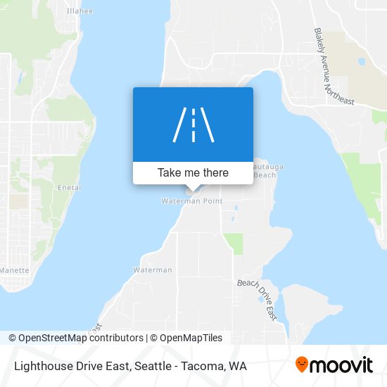 Mapa de Lighthouse Drive East