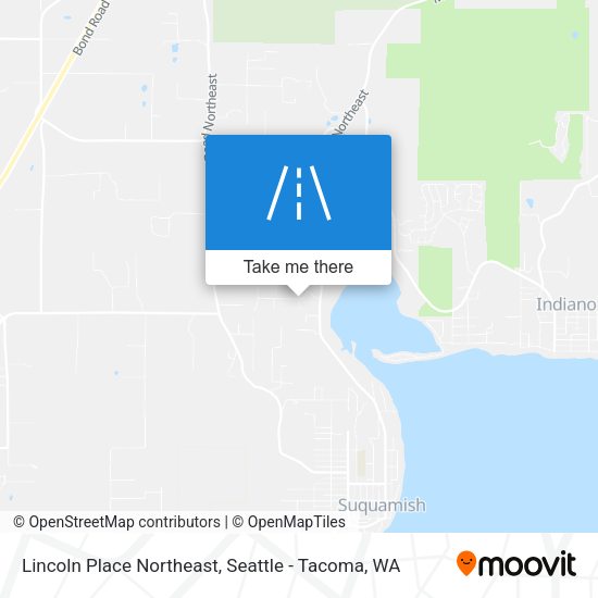 Lincoln Place Northeast map