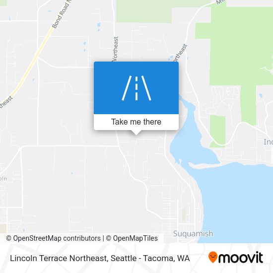Mapa de Lincoln Terrace Northeast
