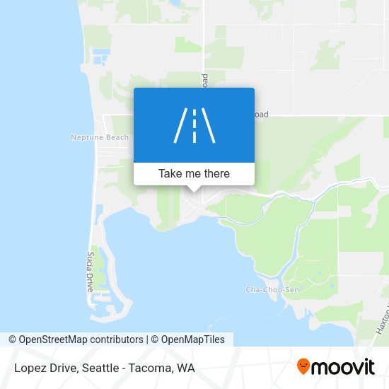 Lopez Drive map