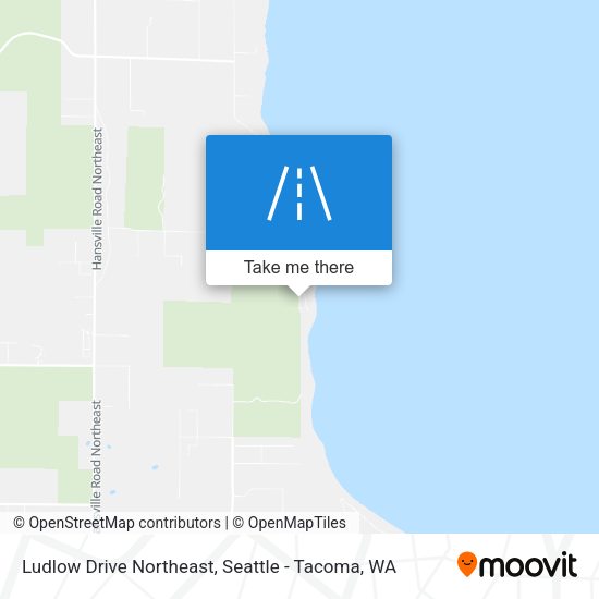 Mapa de Ludlow Drive Northeast