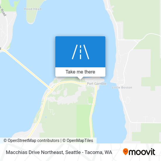 Macchias Drive Northeast map