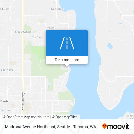Mapa de Madrona Avenue Northeast