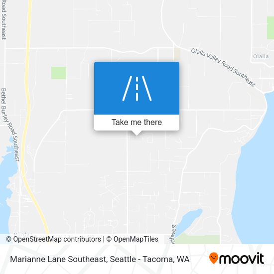 Mapa de Marianne Lane Southeast