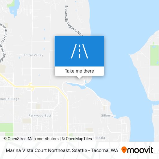 Marina Vista Court Northeast map