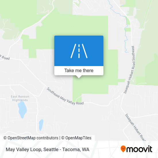Mapa de May Valley Loop