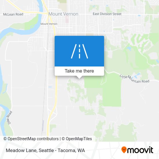 Mapa de Meadow Lane
