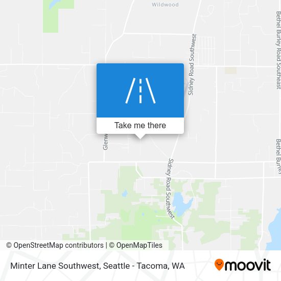 Minter Lane Southwest map