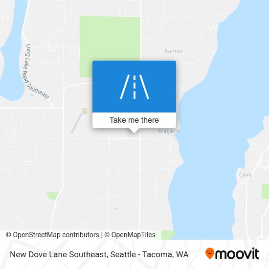 New Dove Lane Southeast map