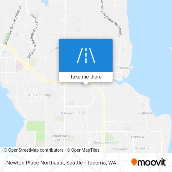 Mapa de Newton Place Northeast