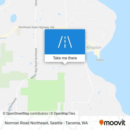 Norman Road Northeast map