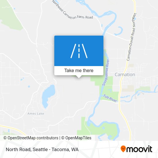 North Road map