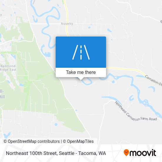 Mapa de Northeast 100th Street