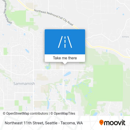 Mapa de Northeast 11th Street