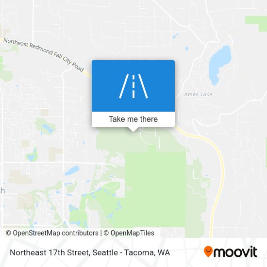 Mapa de Northeast 17th Street
