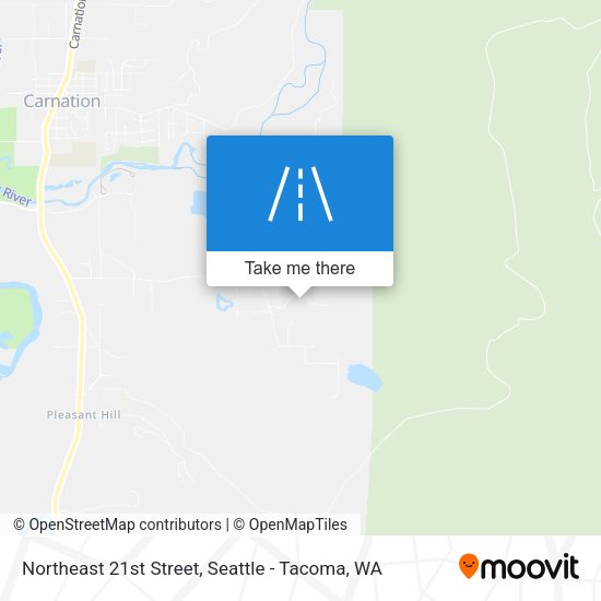 Mapa de Northeast 21st Street