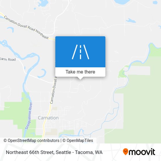 Mapa de Northeast 66th Street