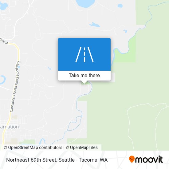 Mapa de Northeast 69th Street