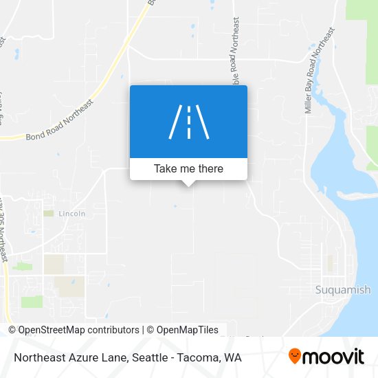 Mapa de Northeast Azure Lane