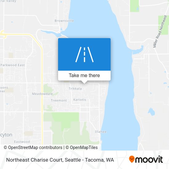 Mapa de Northeast Charise Court