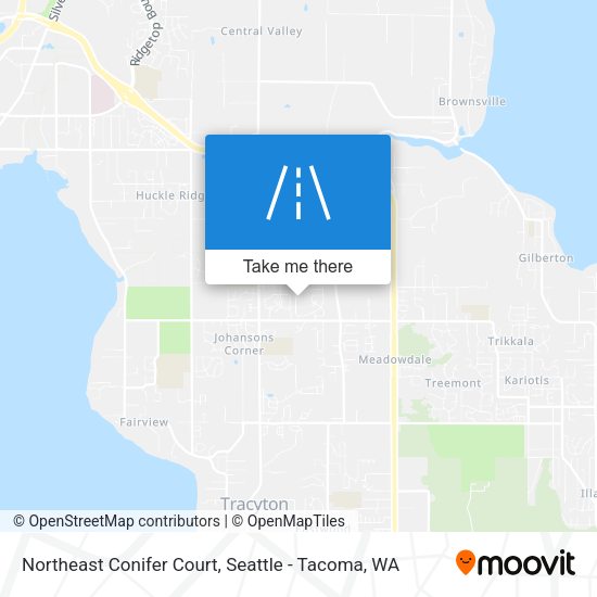 Mapa de Northeast Conifer Court