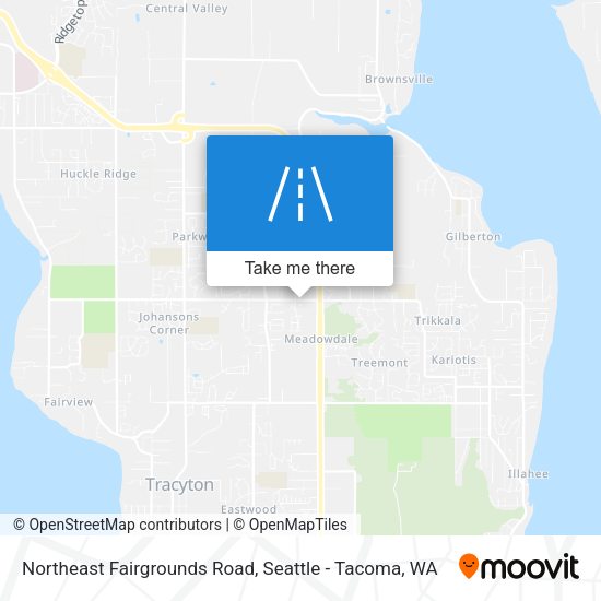 Northeast Fairgrounds Road map
