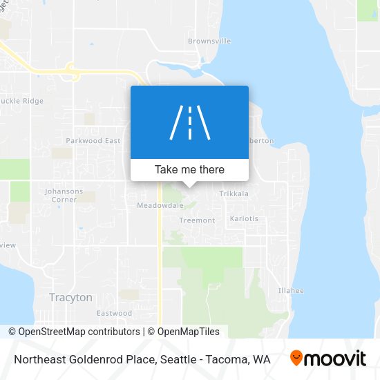 Northeast Goldenrod Place map