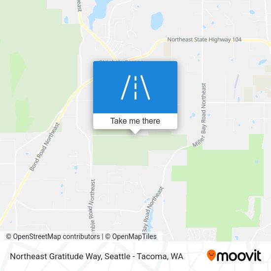 Mapa de Northeast Gratitude Way