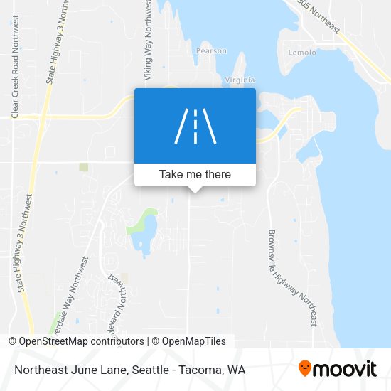 Mapa de Northeast June Lane