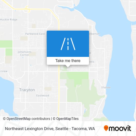 Mapa de Northeast Lexington Drive