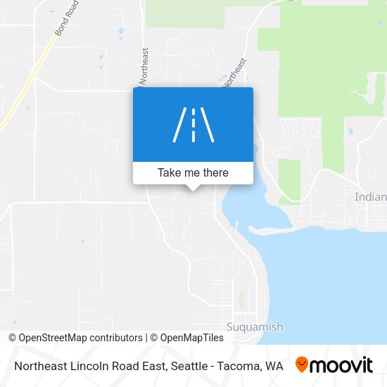 Mapa de Northeast Lincoln Road East