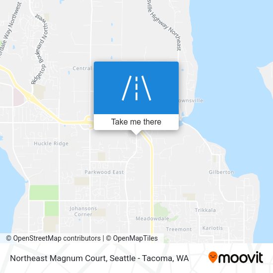 Northeast Magnum Court map