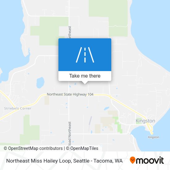 Northeast Miss Hailey Loop map