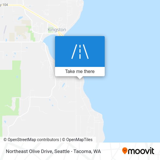 Mapa de Northeast Olive Drive