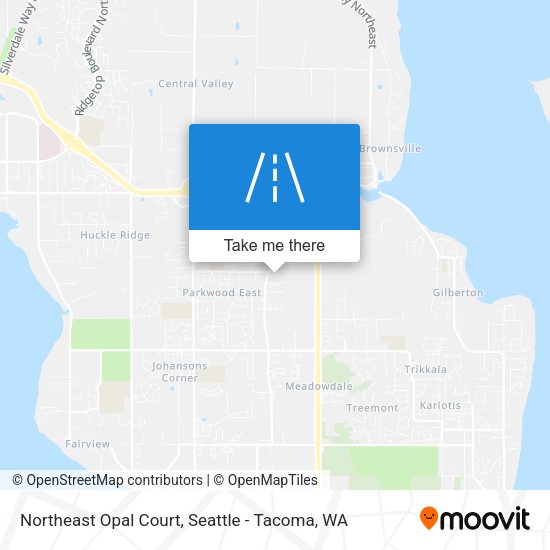 Mapa de Northeast Opal Court