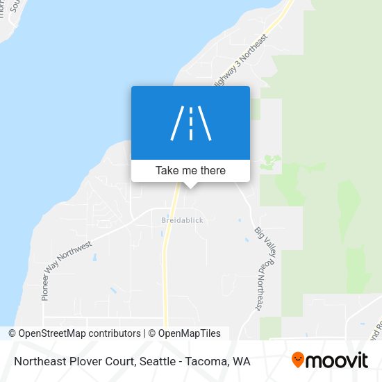 Northeast Plover Court map