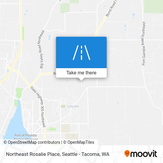 Mapa de Northeast Rosalie Place
