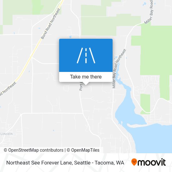 Mapa de Northeast See Forever Lane