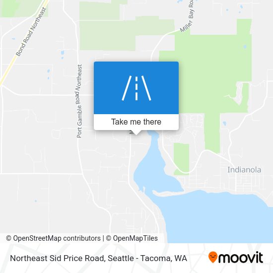 Northeast Sid Price Road map