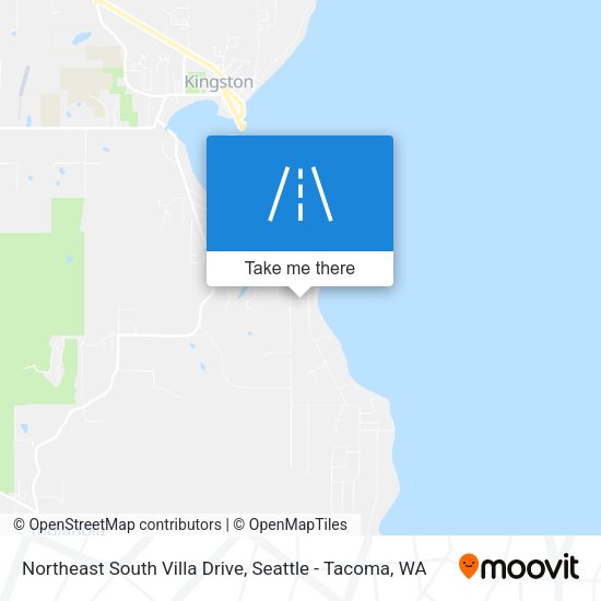Northeast South Villa Drive map