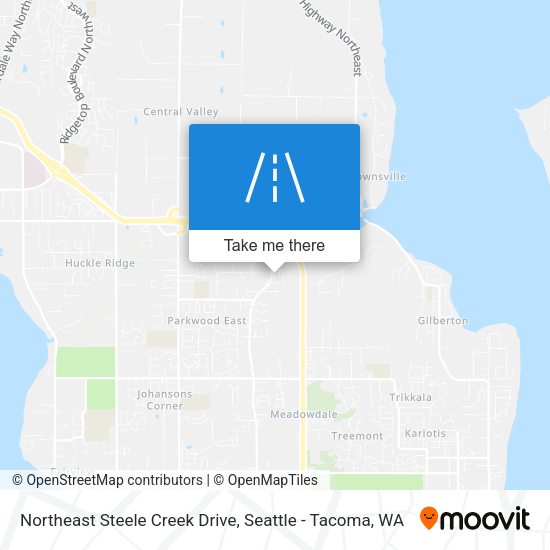 Northeast Steele Creek Drive map