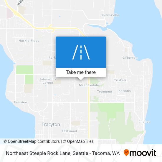 Mapa de Northeast Steeple Rock Lane