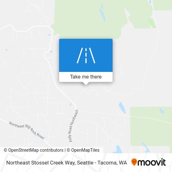 Northeast Stossel Creek Way map