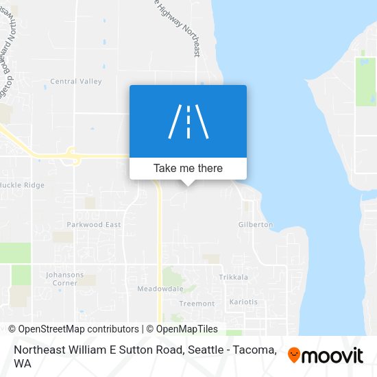 Mapa de Northeast William E Sutton Road